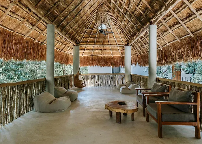 Stylish 3bd3ba In Tulum's Neighborhood Hébergement de vacances *
