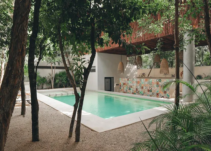 Stylish 3bd3ba In Tulum's Neighborhood Casa vacanze