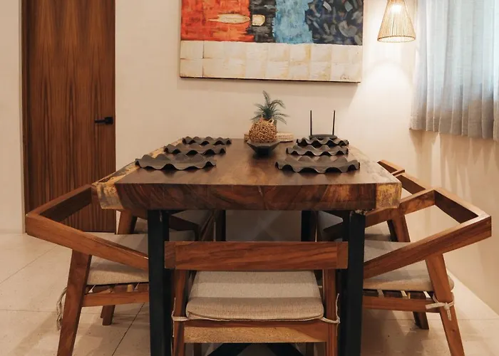 Casa vacanze Stylish 3bd3ba In Tulum's Neighborhood *