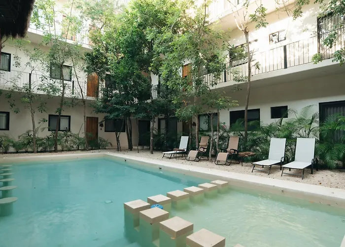 Stylish 3bd3ba In Tulum's Neighborhood Casa vacanze